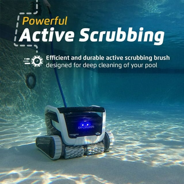 Maytronics E70 99996712 - XP Dolphin™ Explorer E70 Robotic Pool Cleaner - AquaDoc