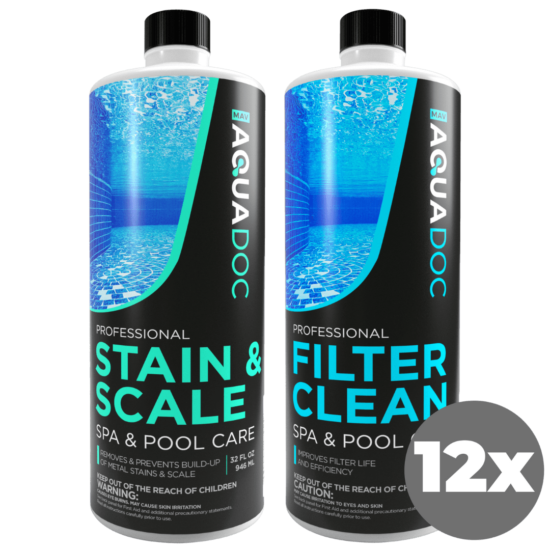 Pool Filter Clean & Stain and Scale Combo - AquaDoc