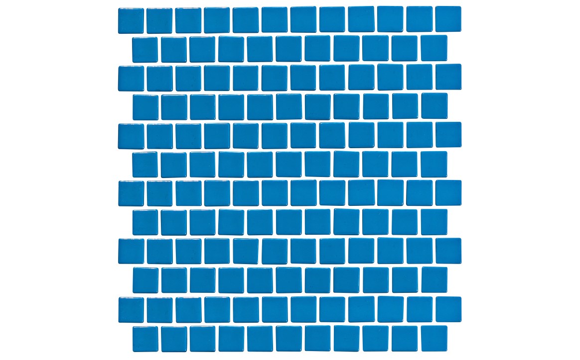 Frost-proof True Blue tile detail shot