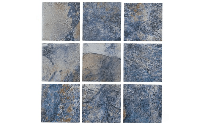 NPT GMS - BLUE2X2 2" x 2" Gemstone Tile Blue - AquaDoc