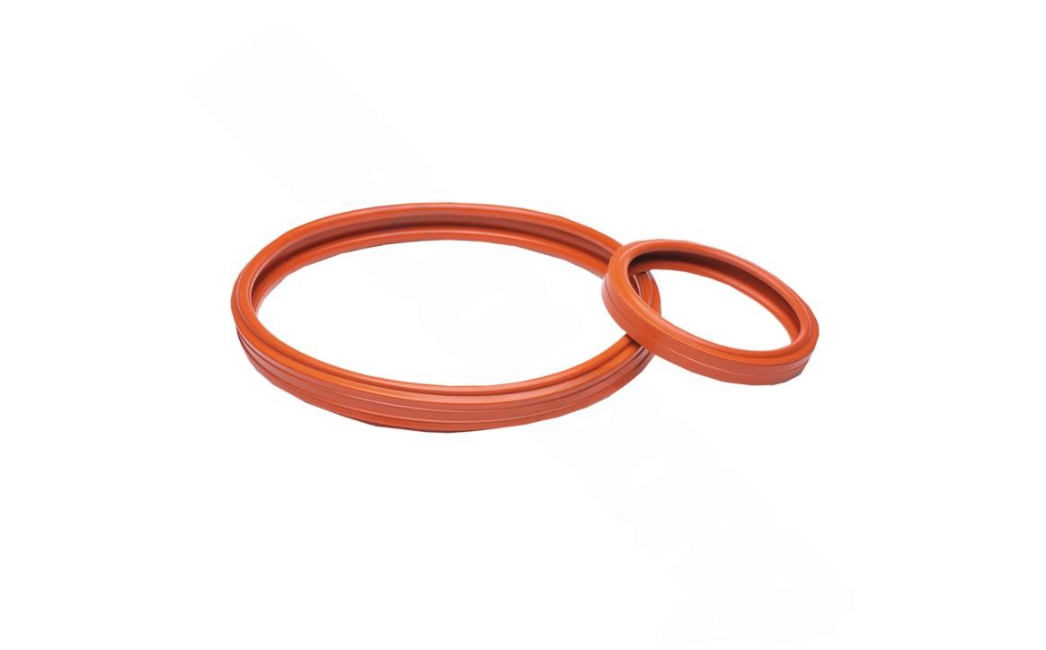 Front view of the Halco Guardian LPL-G-P Silicone Lens Gasket