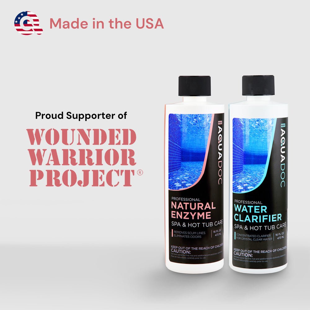 Spa Water Clarifier & Natural Enzyme Bundle - AquaDoc