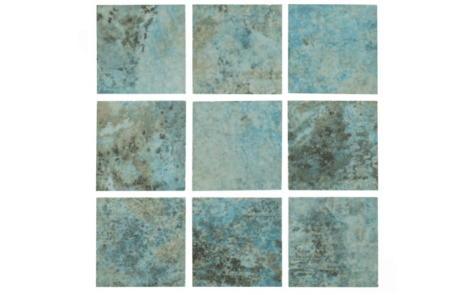 NPT CRZKEYMAR MOS2 2" x 2" Mosaic Key West Marina Pool Tile - AquaDoc