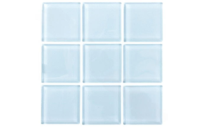 NPT KEYS - BL LIGHT2X2 2" x 2" Keys Tile Light Blue - AquaDoc