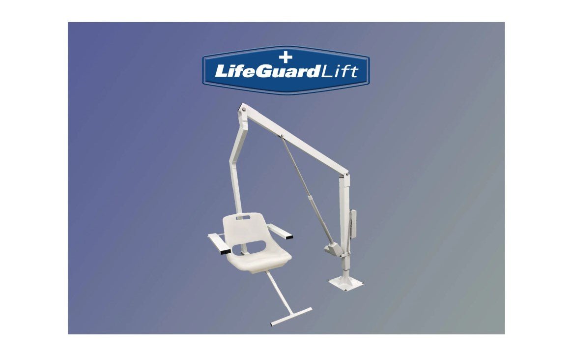LifeGuard Lift 100287 ADA Compliant Pool Lift With Anchor Mount - AquaDoc