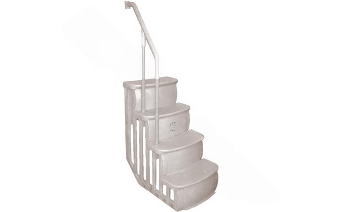 Main Access 200600T 24" Taupe Smart Step for use with 200700T Smart Choice Ladder - AquaDoc