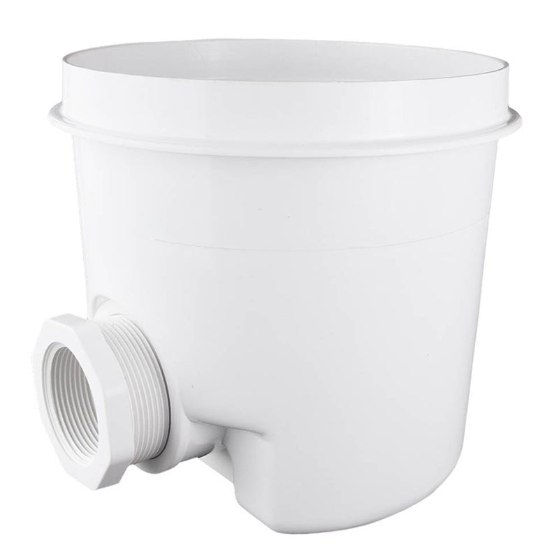 CMP 25521 - 000 - 000 2" FIP White Main Drain Sump Side Port - AquaDoc