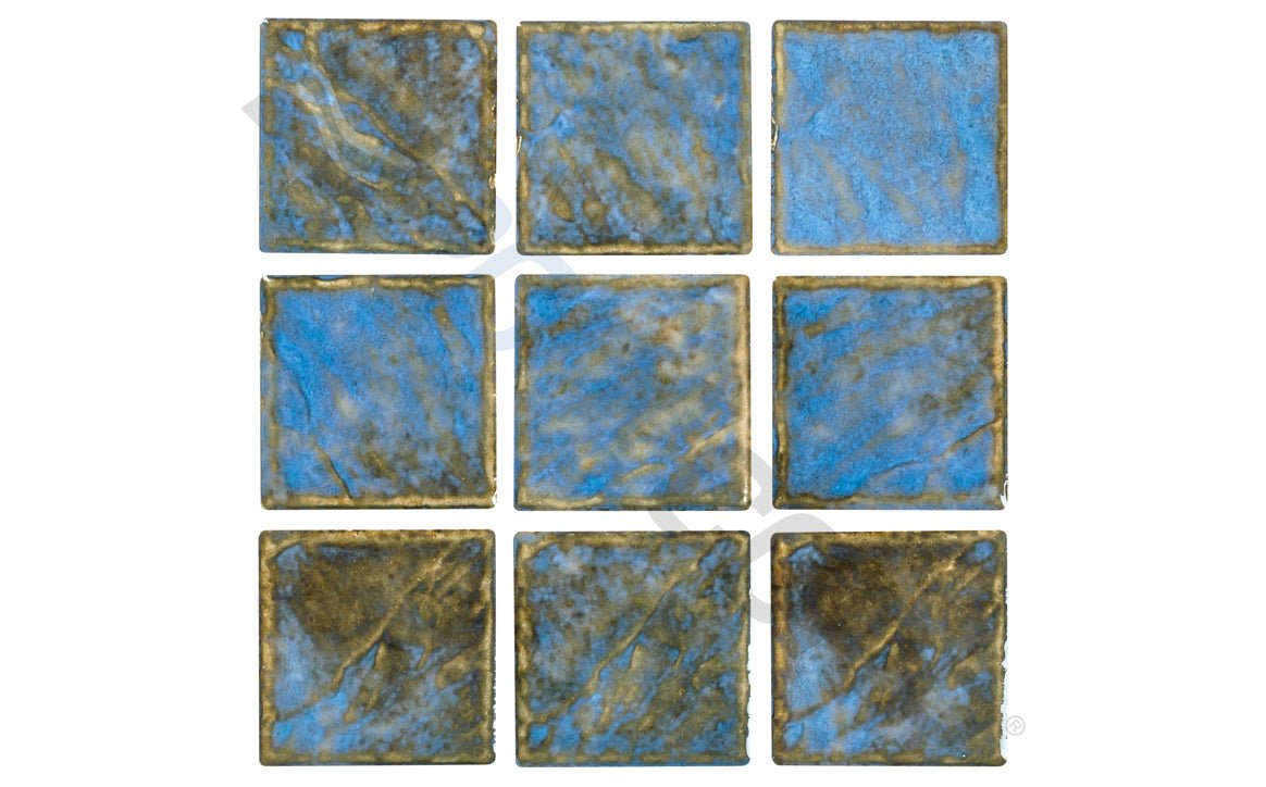 Martinique Azul Porcelain Mosaic