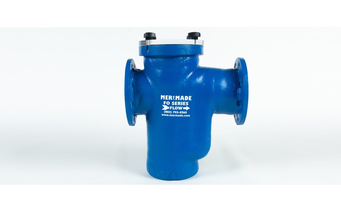 Mer - Made 4X4FO Filter 4" FO Series Standard Strainer with Stainless Steel Basket - AquaDoc