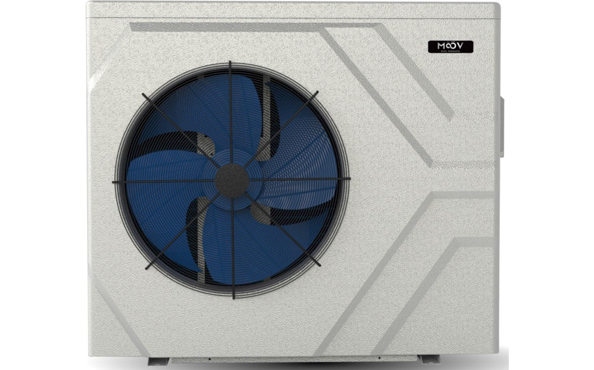 Back connections and wiring of the heat pump