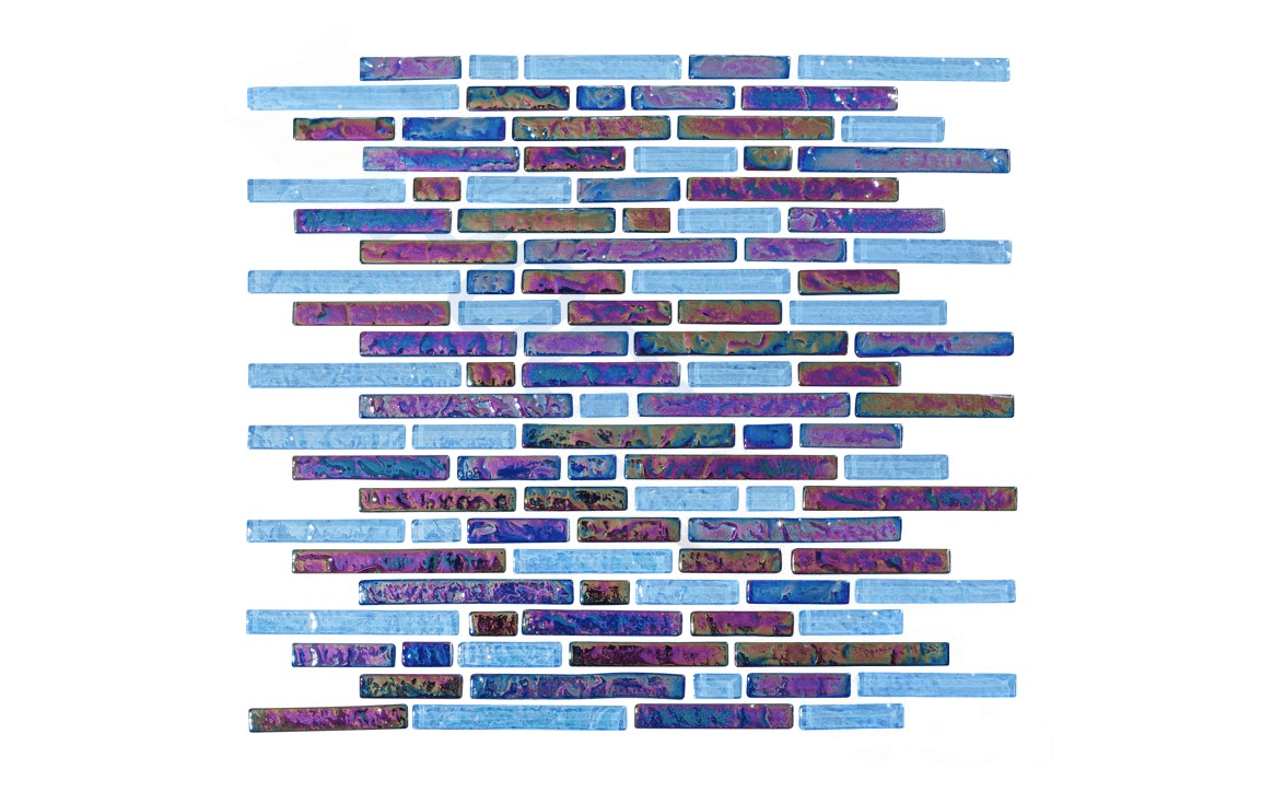 NPT NSH - COBALT Nordic Shores Cobalt Mosaic Pool Tile - AquaDoc