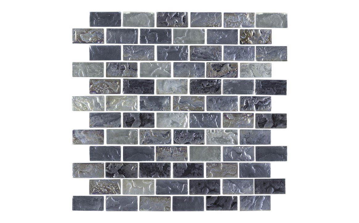 NPT NSH - VOLCANIC1X2 1" x 2" Nordic Shores Volcanic Pool Tile - AquaDoc