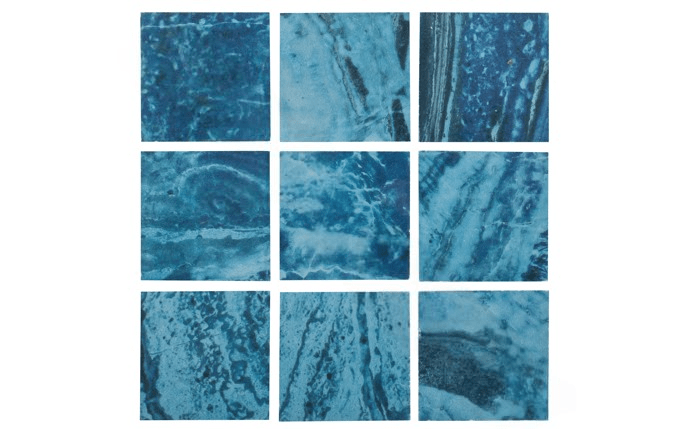 NPT CRZBARCOB MOS2 2" x 2" Barbados Glossy Tile Cobalto - AquaDoc