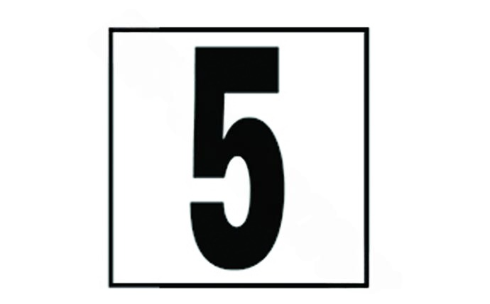 NPT 5 Inch Depth Marker front view