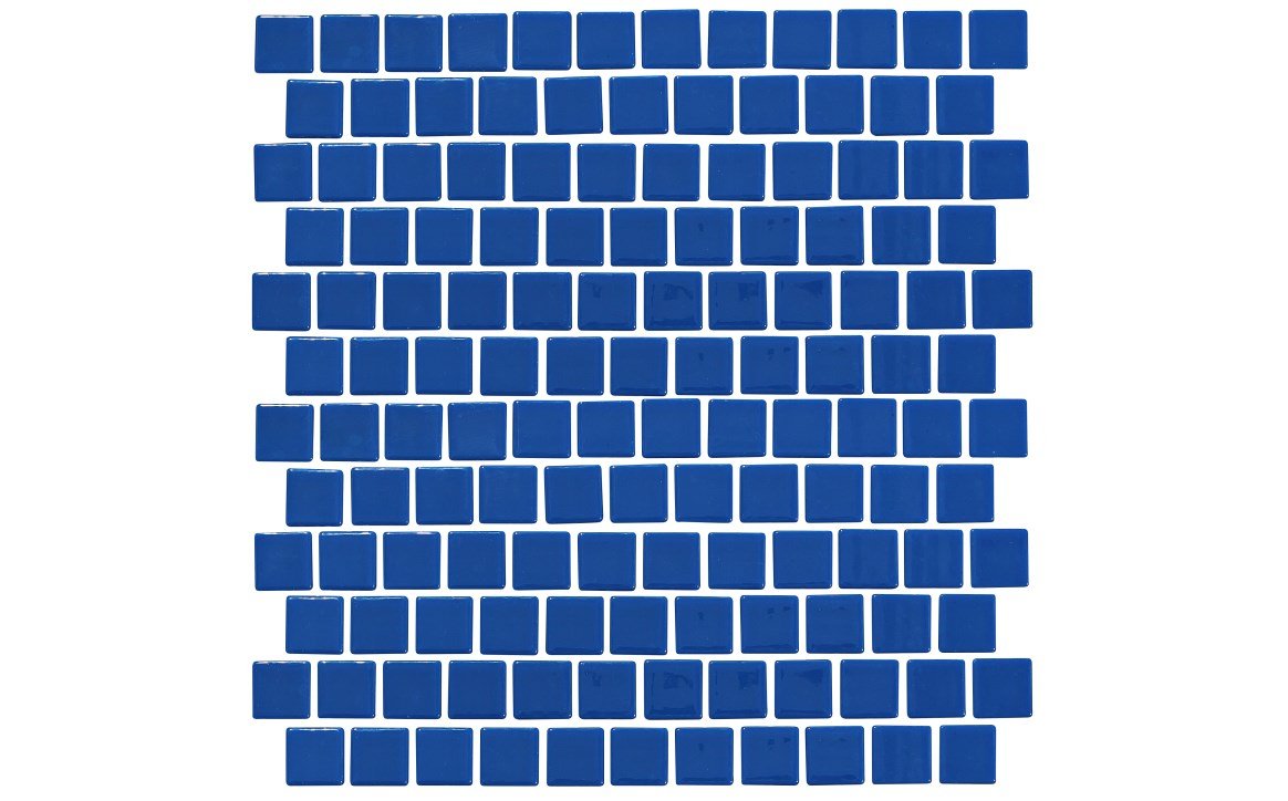 NPT MK - G - COBALT 1" x 1" Mini Koyn Glass Tile Cobalt 1.03 SqFt - AquaDoc