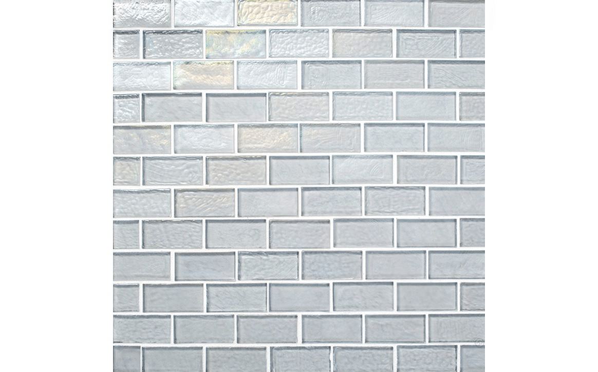 NPT ICE - SILVER1X2 1" x 2" Sea Ice Tile Silver - AquaDoc