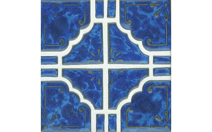 NPT ME44 Moonbeam Tile Lake Blue Mosaic - AquaDoc