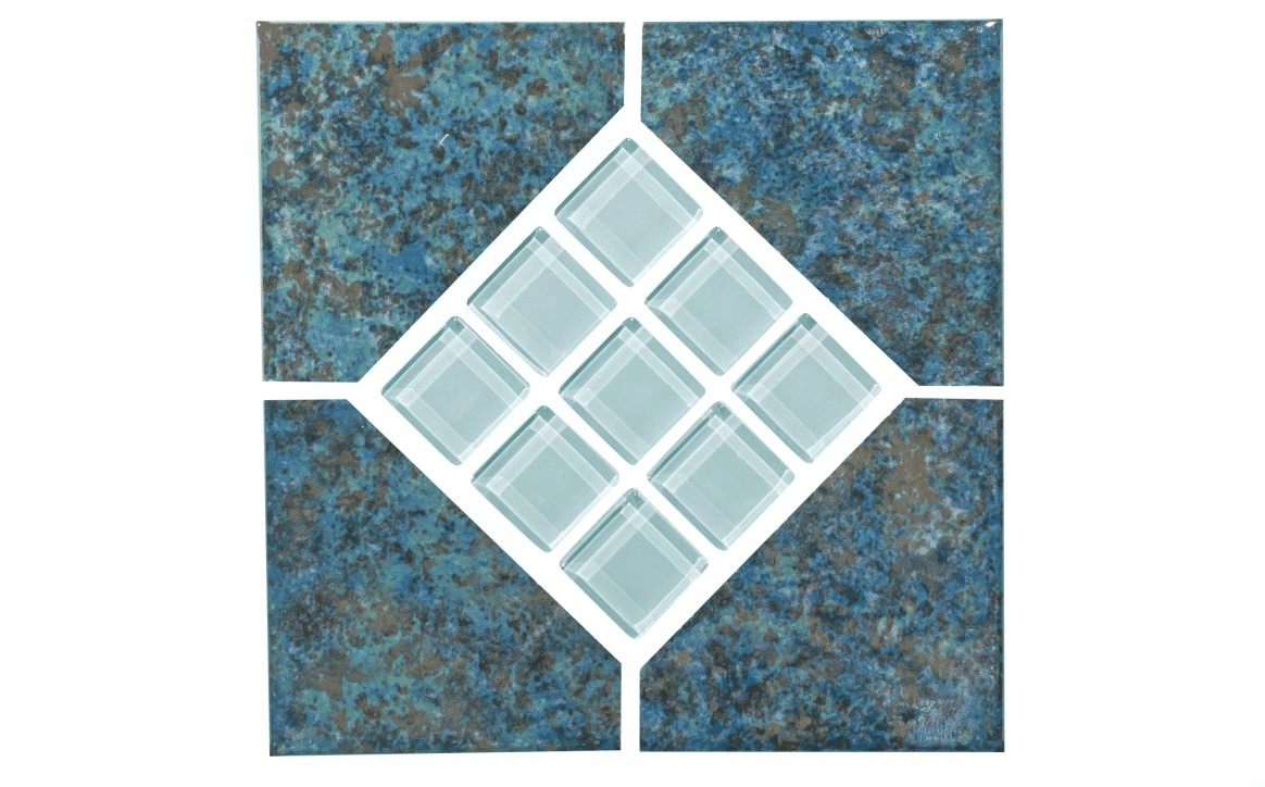 NPT OCEANS - MARINE 6" x 6" Deco Porcelain Tile Marine - AquaDoc