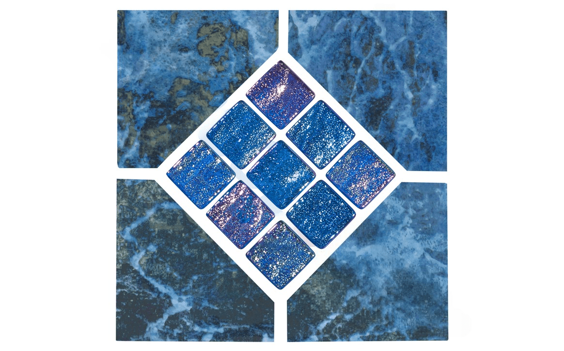 NPT SAR - Royal 6" x 6" Sargasso Glossy Tile Royal Deco - AquaDoc