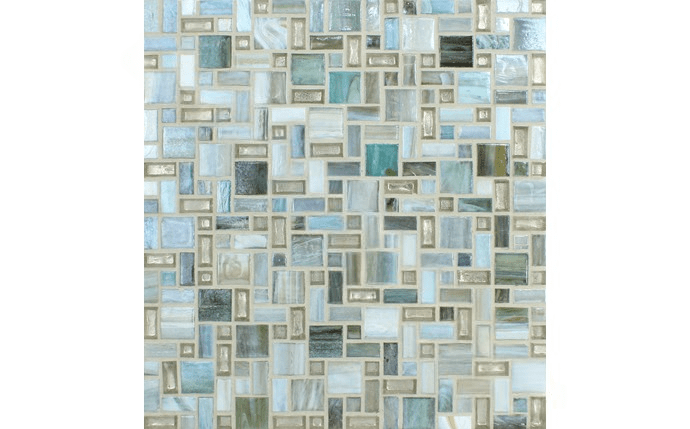 NPT COS - VANCOUVER Cosmopolitan Tile Sky Blue Mosaic - AquaDoc