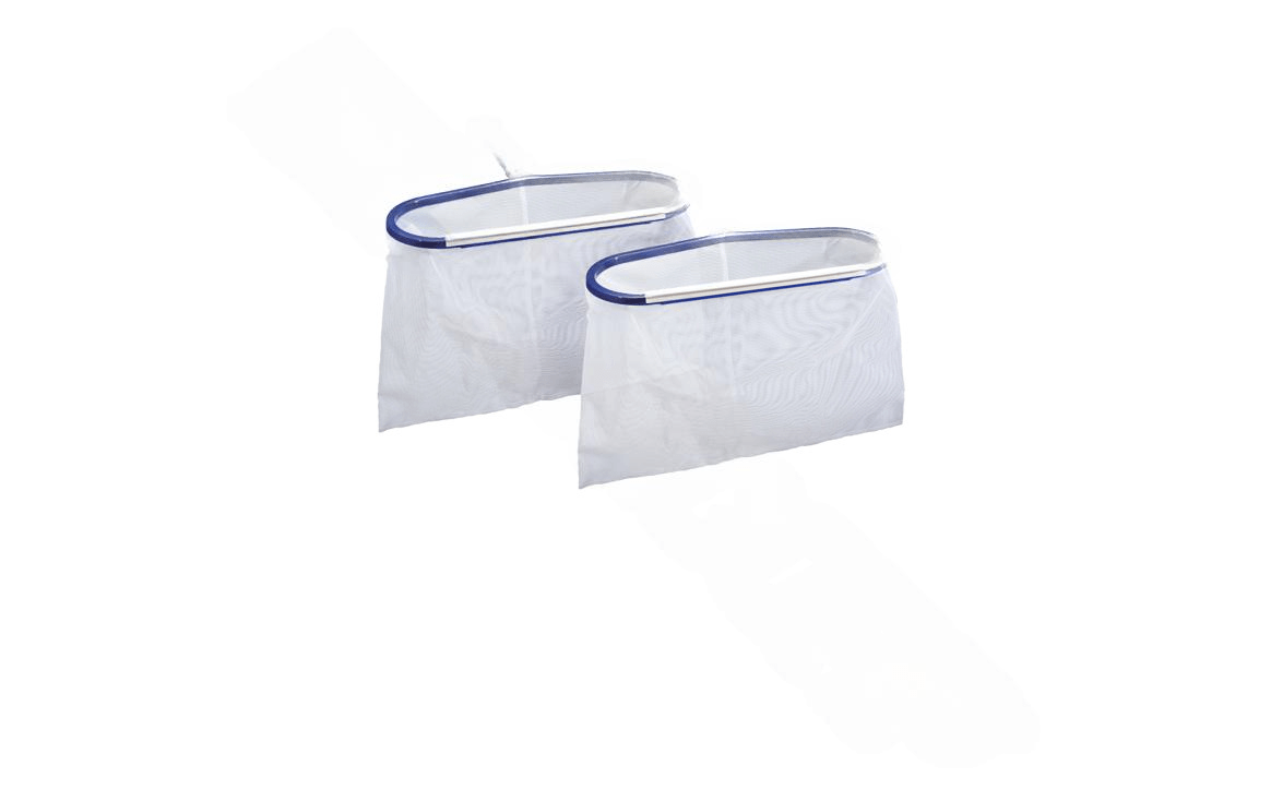 Ocean Blue Heavy Duty Aluminum Leaf Rake with Replacement Net 125030 - AquaDoc