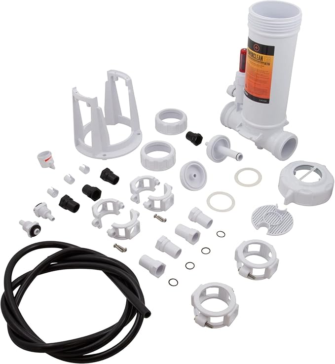 Off-Line Chlorinator for In-Ground and Above-Ground Pools.