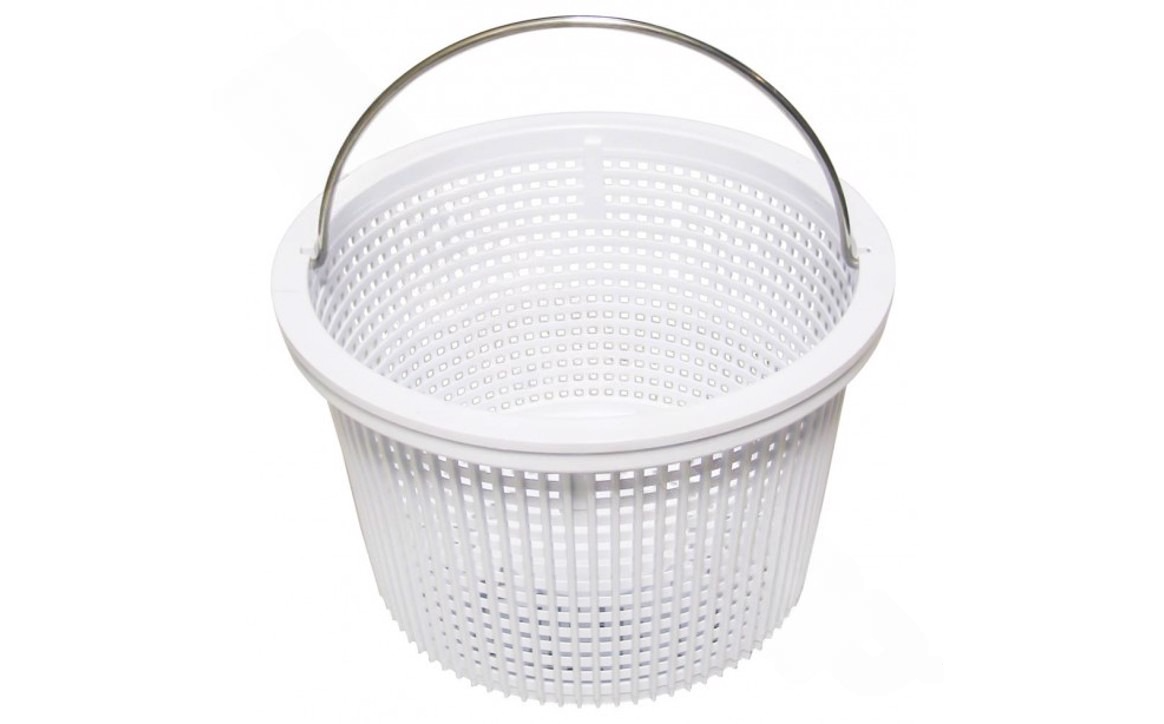 Heavy-duty Pentair U-3 skimmer basket top view