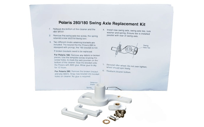 Polaris C36 White Swing Axle Kit for Polaris® Pool Cleaner - AquaDoc