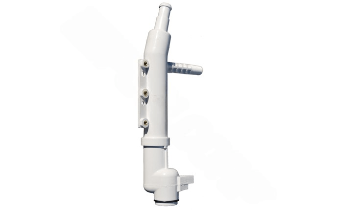 Polaris 9 - 100 - 7003 White Feed Pipe and Timer Blank Assembly for Polaris® Pool Cleaner - AquaDoc