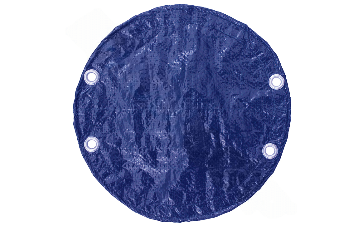 GPC Winter Covers 33' Blue/Black Round Solid Winter Pool Cover for Above Ground Pool - AquaDoc