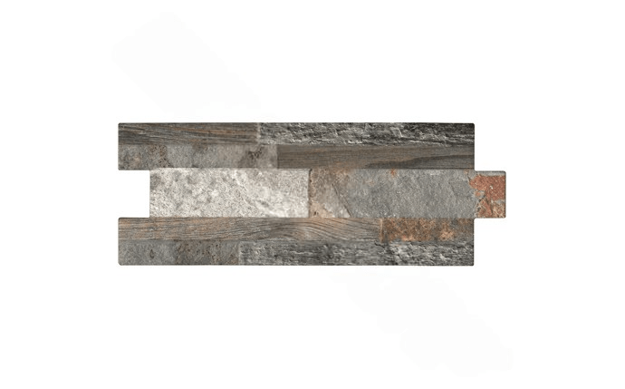NPT RKW - BARK 6 1/4" x 15 3/4" Rockwood Tile Rustic Bark - AquaDoc