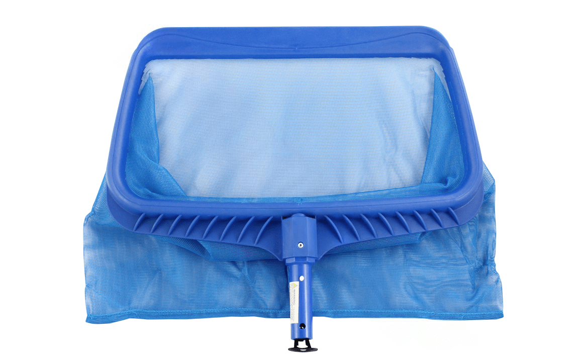 PoolStyle K065CB/SCP/B Deluxe Reinforced Poly Leaf Rake - AquaDoc