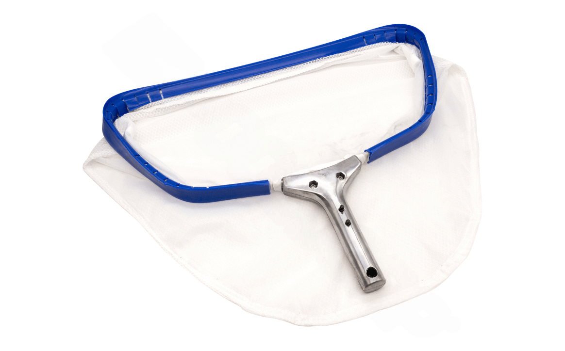 PoolStyle LR71CB/FN/D/PRO 20" Professional Leaf Rake with Fine Mesh Net - AquaDoc