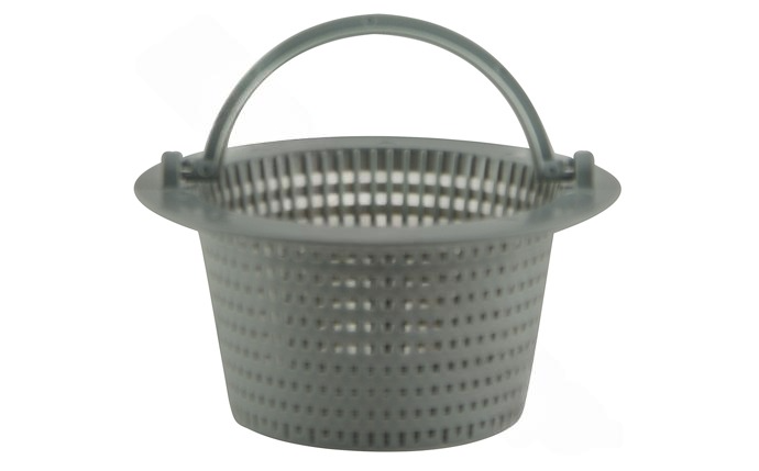 Gray replacement basket for above-ground skimmer