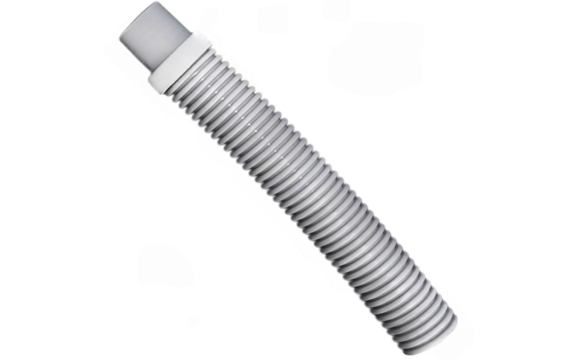 PoolStyle PS482 48" Light Gray Universal Suction Cleaner Hose - AquaDoc