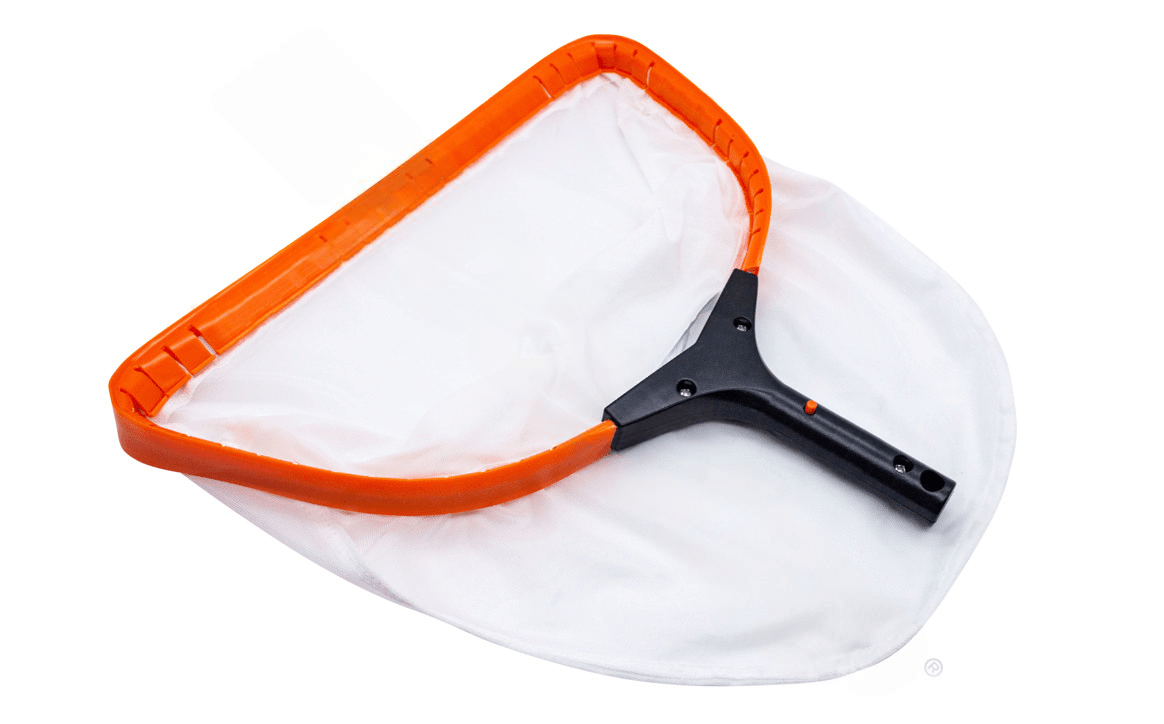 PoolStyle LR65CB/FN/SUP Supreme 18" Leaf Rake with Fine Mesh Net - AquaDoc