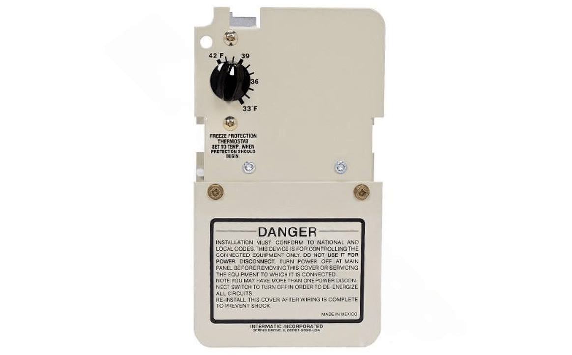 Intermatic PF1103M Freeze Protection Thermostat 120/240V Applications Only - AquaDoc