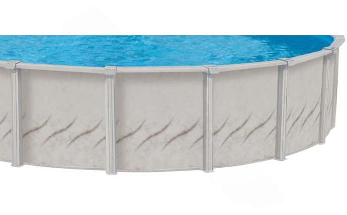 Full view of Rio II Galeria 27'x52" round pool