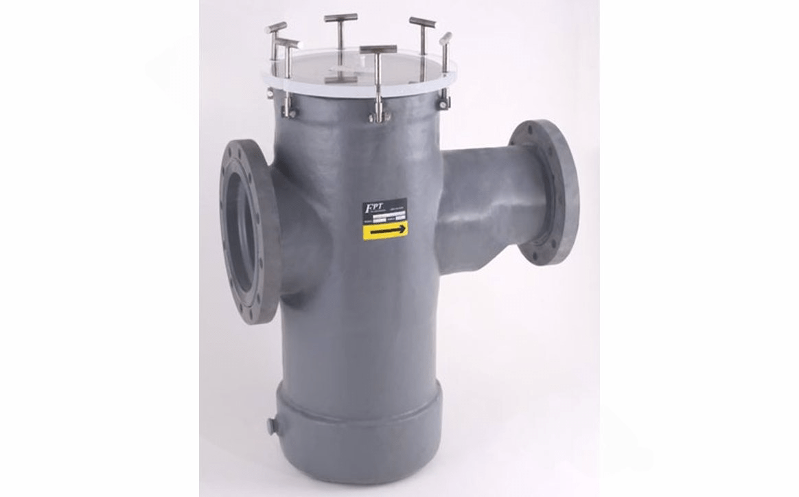 Fluidtrol RSW166108531 8" x 5" Stainless Reducing Strainer - AquaDoc