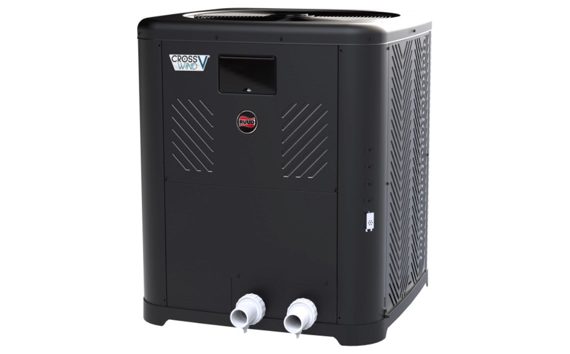 Front view of RUUD Crosswind V heat pump TWPH-5550EHT11