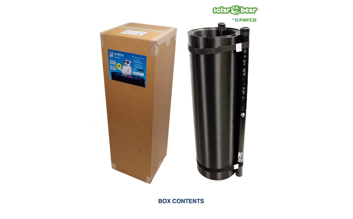 FAFCO Sun - absorbing Bear Single Panel Only 3'9" x 20' x 2" - AquaDoc