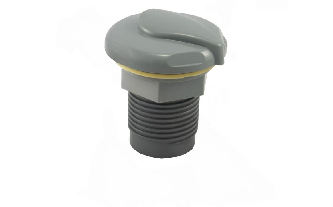 Front view of Super-Pro 1" white air control assembly