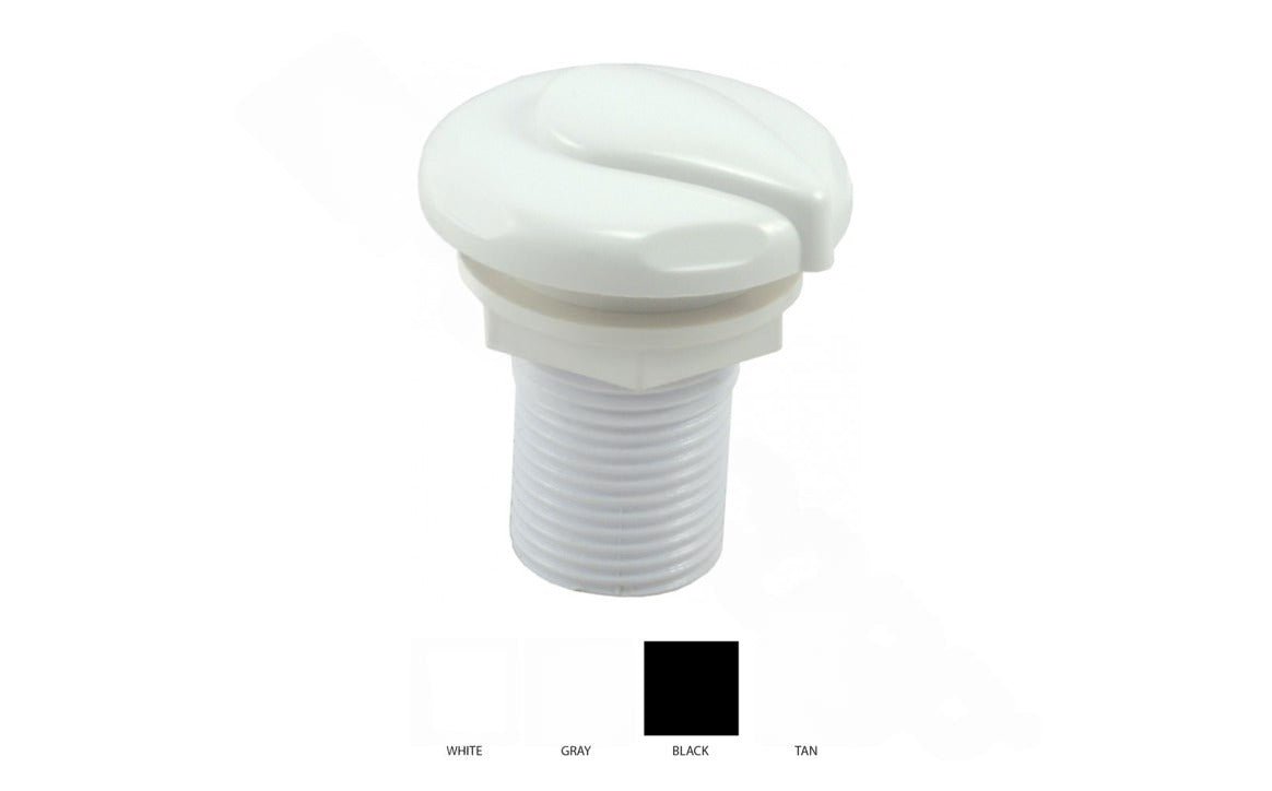 Super - Pro 25099 - 000 - 000 1/2" S White Slim Gunite Spa Air Control Assembly - AquaDoc