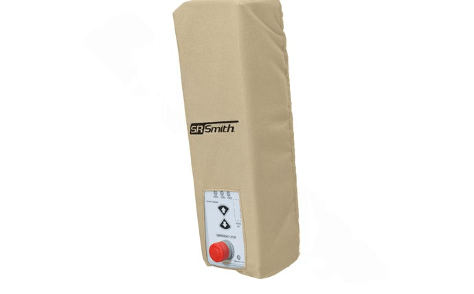 S.R. Smith 910 - 1000T Tan LiftOperator Pool Lift Control Box Cover - AquaDoc