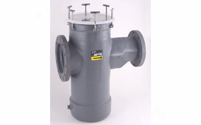 Fluidtrol RSW166104331 4" x 3" Stainless Reducing Strainer - AquaDoc