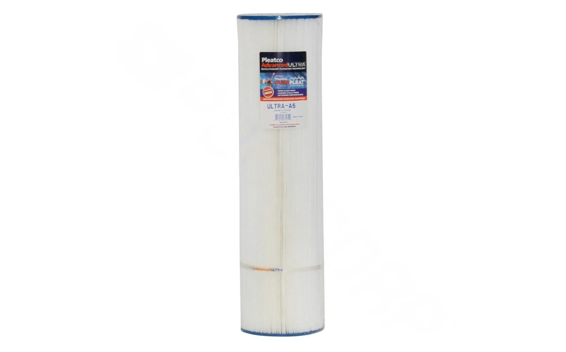 SUPER-PRO 7" Diameter 105 SqFt Replacement Filter Cartridge – 4 Pack for superior pool filtration.