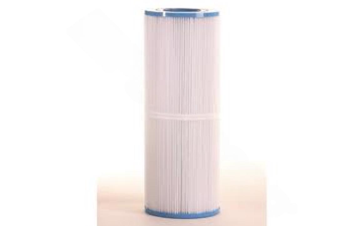 Front view of SUPER-PRO 5" Diameter 25 SqFt Replacement Filter Cartridge.