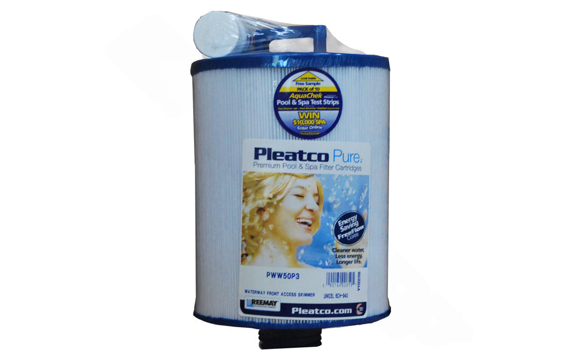 Super-Pro 6" Replacement Filter Cartridge for Spas – Front View