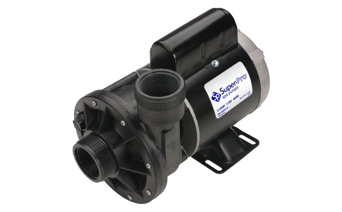 Super - Pro Spa Pump 48 Frame 1 Speed 1/15HP 115V SG9005 - 1E - AquaDoc