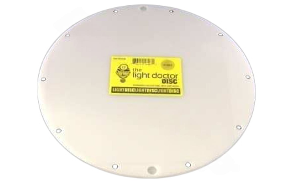 Front view of the TLD10D Lexan® Seal Ring Disc